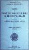 [Gutenberg 61058] • Notes on Training for Rifle Fire in Trench Warfare